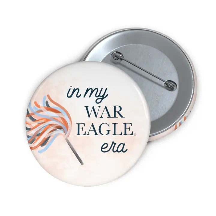"In My War Eagle Era" Button