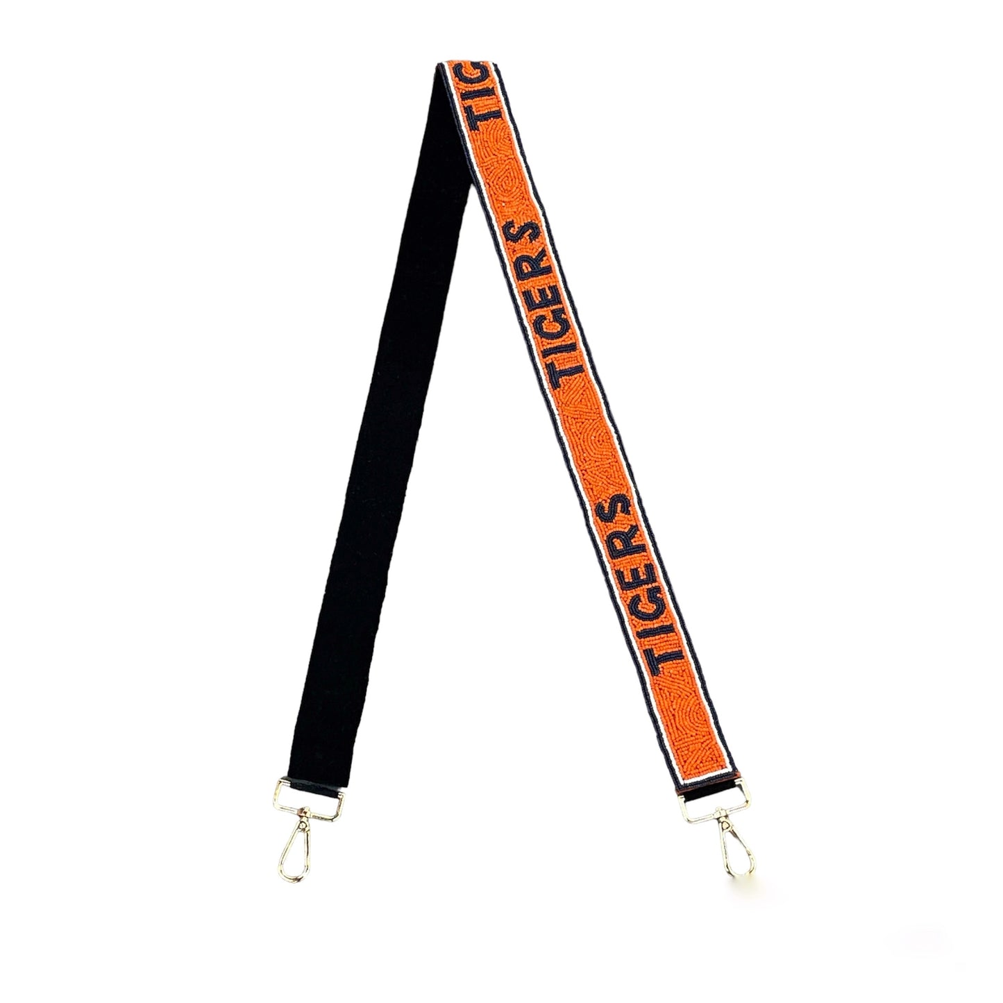 Beaded Bag Strap, Auburn Tigers