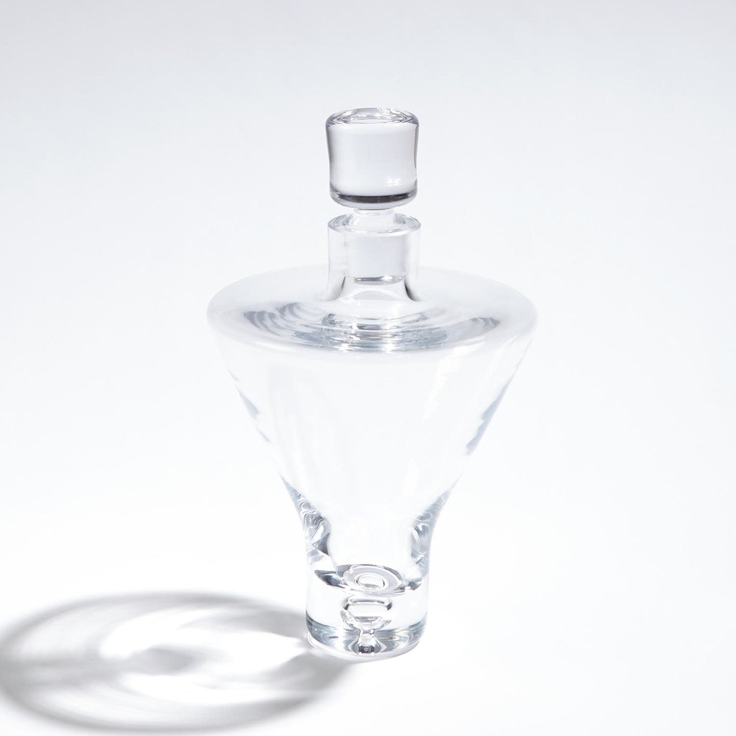 Global Views High Shoulder Decanter Clear