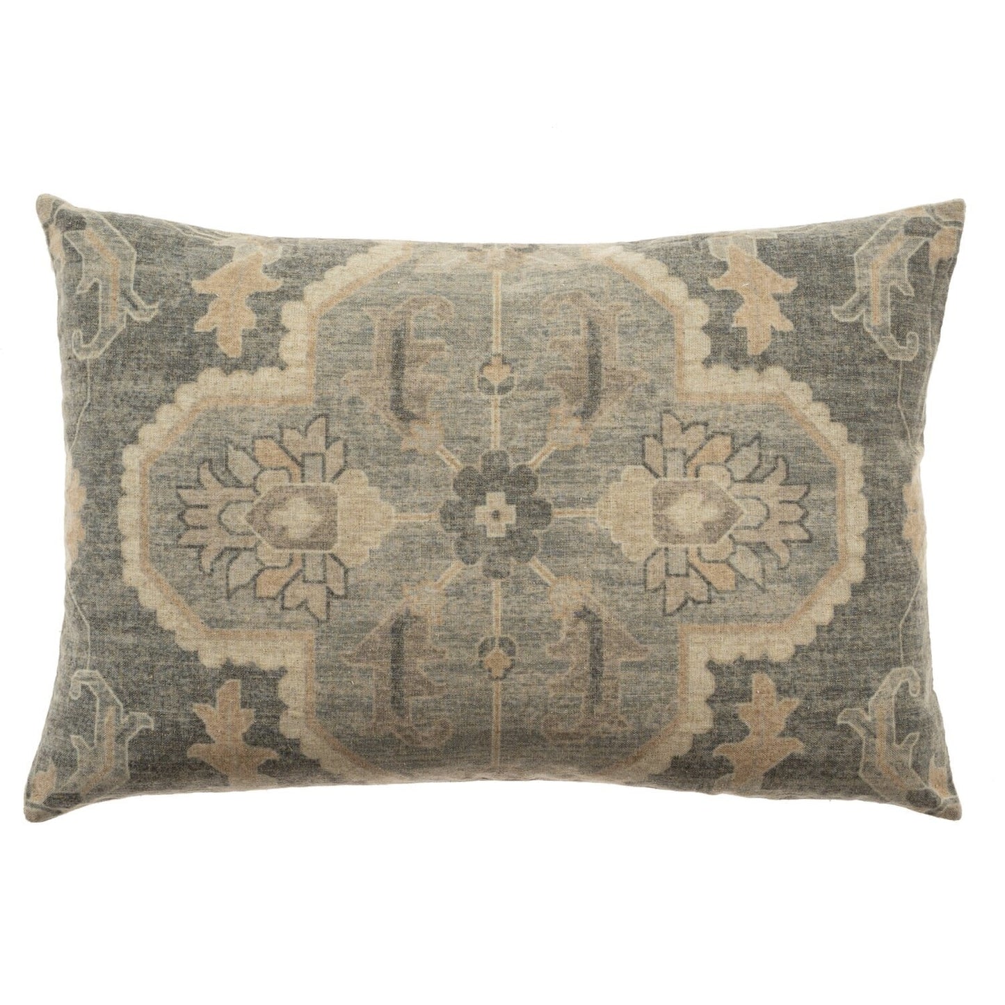 Indaba Cyprus Vintage Print Throw Pillow, 16x24