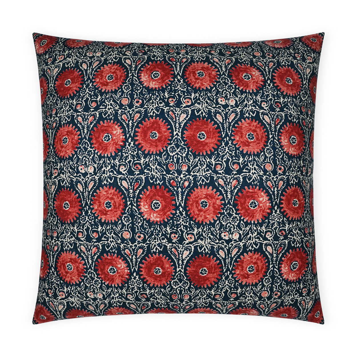Riya Throw Pillow, Ruby, 20X20
