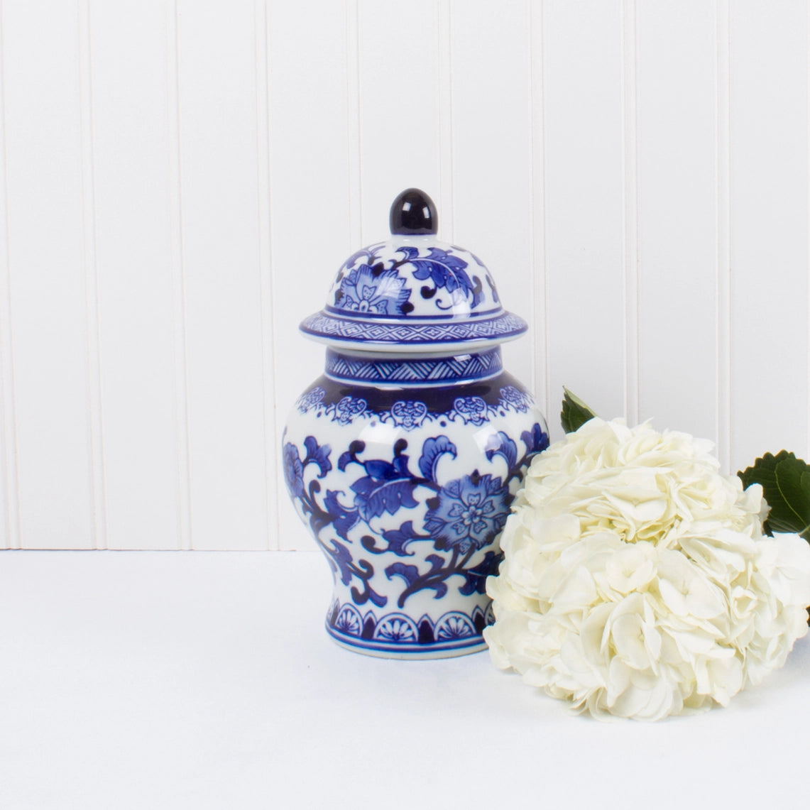 Blue Chinoiserie Ginger Jar, Small