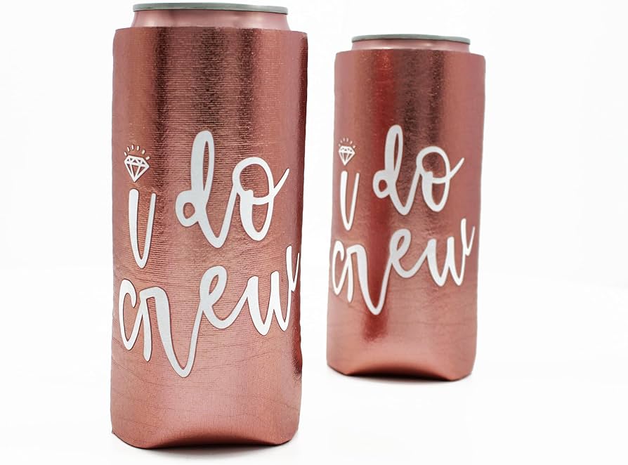 I Do Crew Slim Koozie