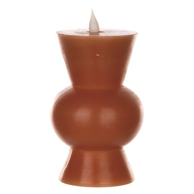 Melrose Simplux LED Designer Candle 4-8 Hr Timer 3.5x5.5
