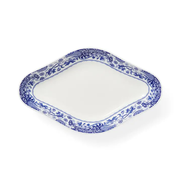 Spode Brocato Pickle Dish, 8.5"