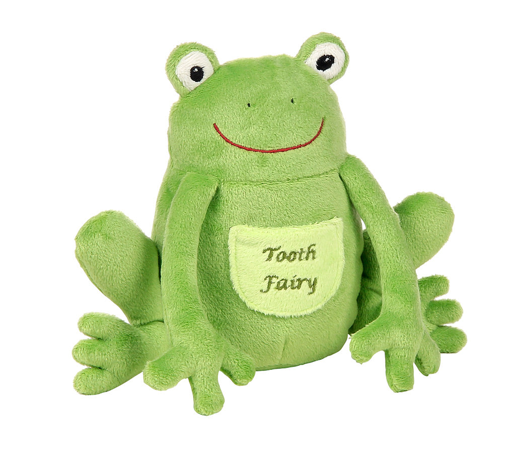 Hopscotch the Frog Tooth Fairy Pillow