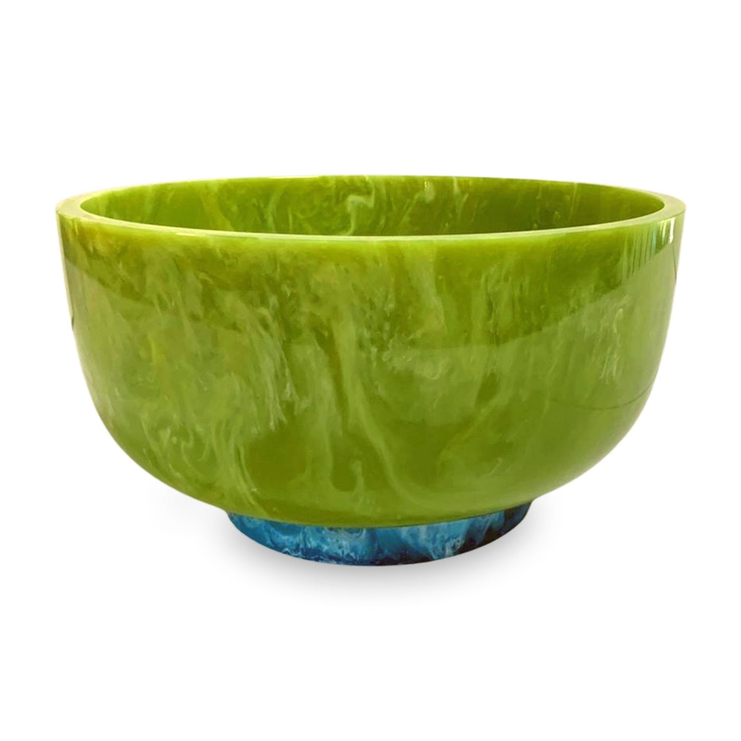 Resin Rio Large Bowl, Green/Blue