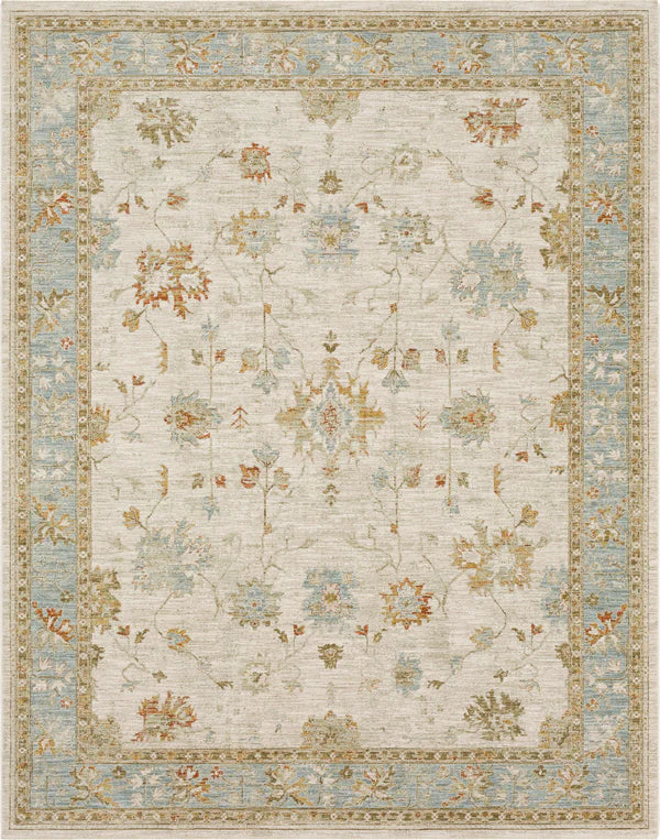 Adalia Iznik Cream 8x10 Rug