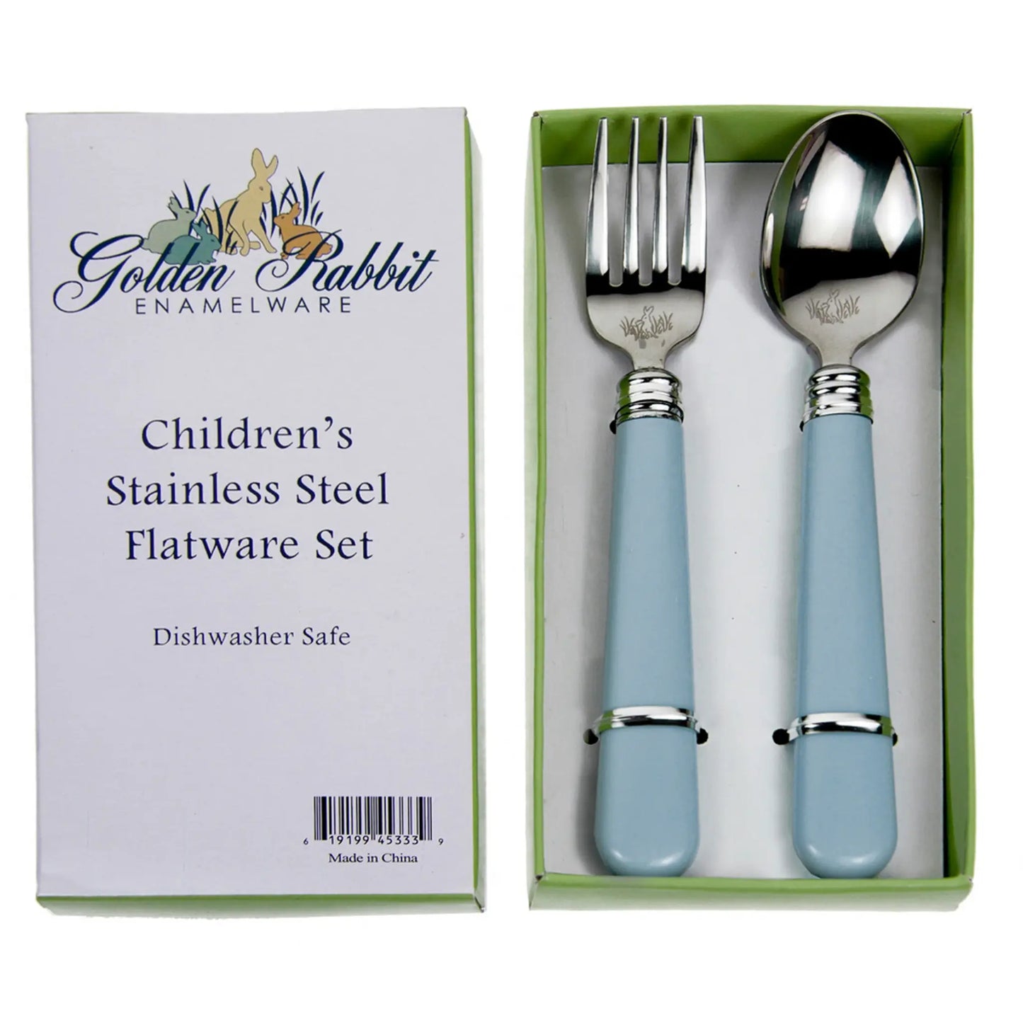 Blue Pastel Flatware Set