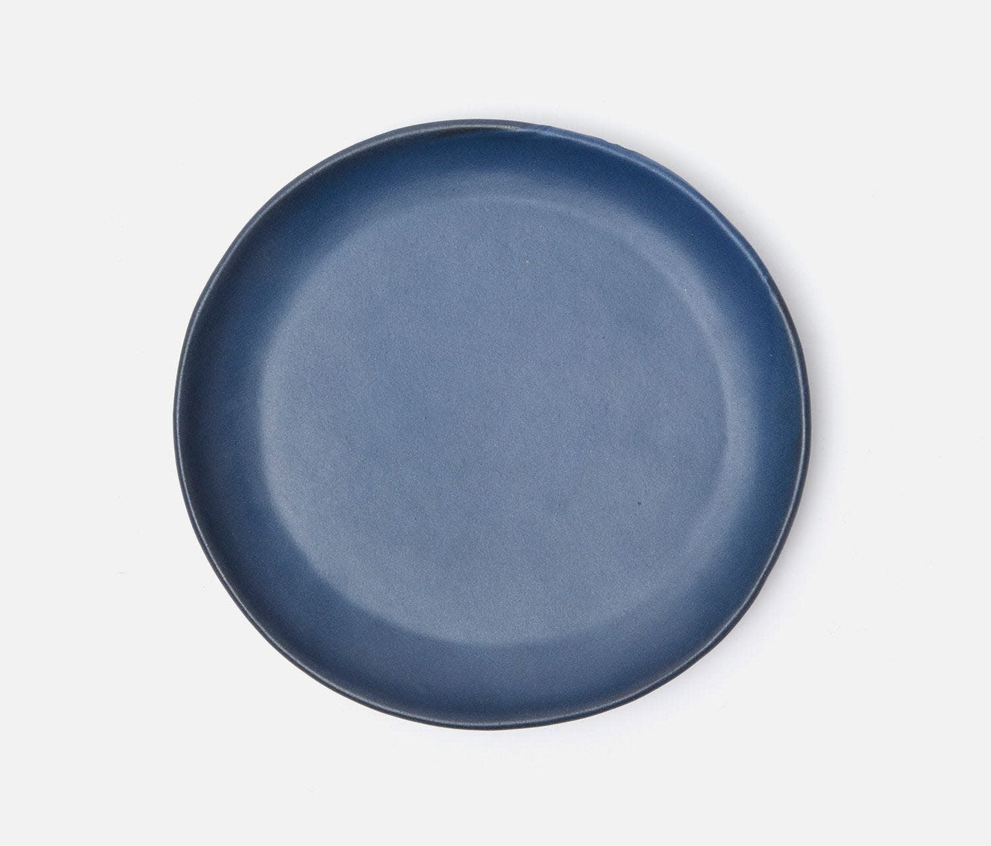 Blue Pheasant Marcus Salad Plate Matte Navy