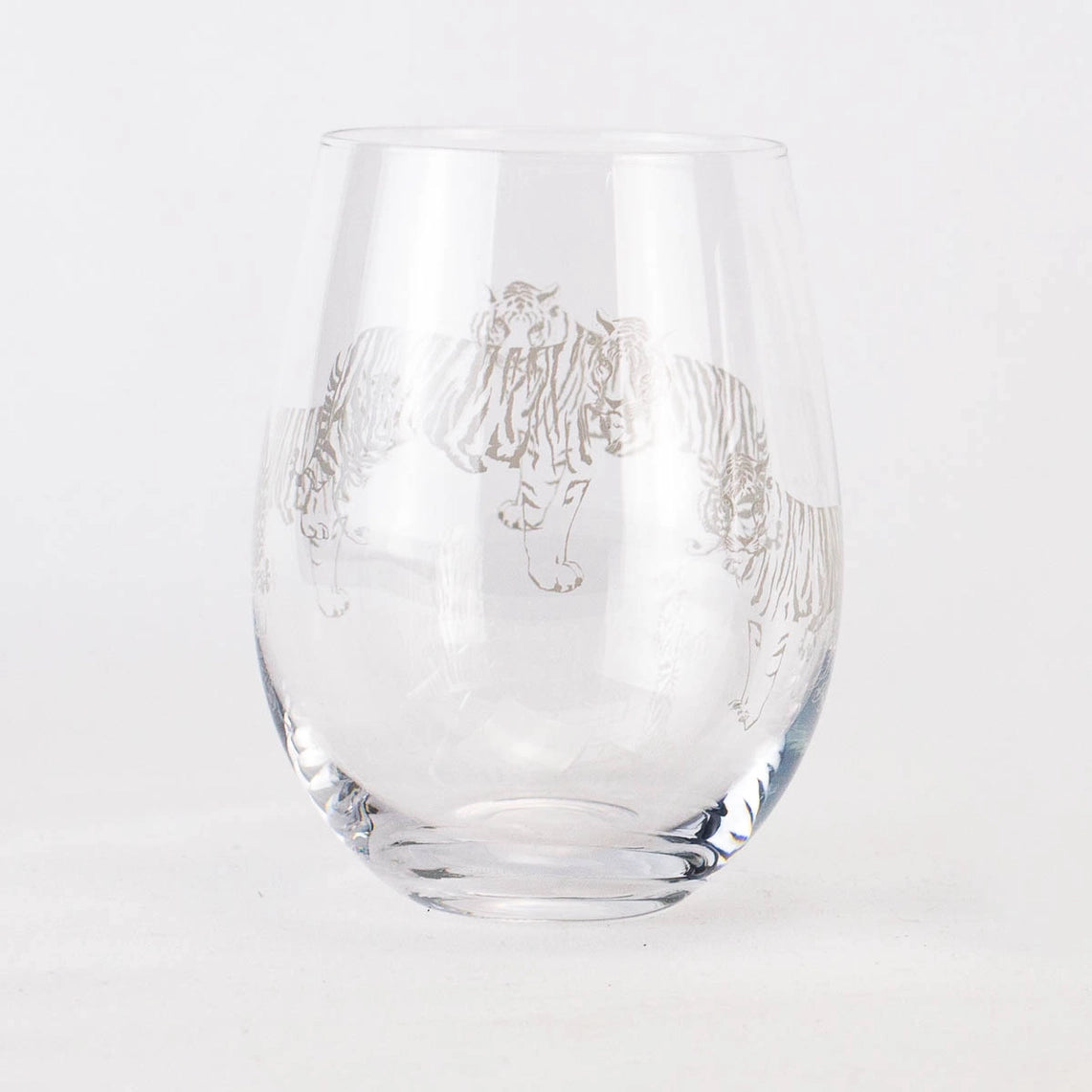 Tiger Wine Glass Set