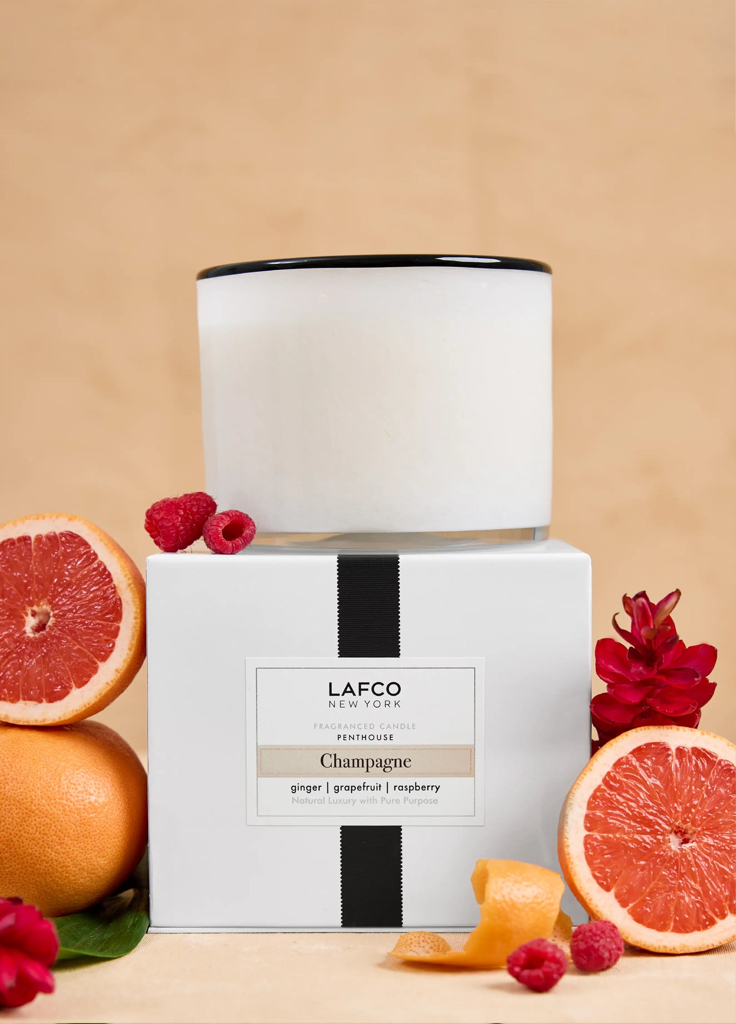 Lafco Champagne 3 Wick Candle 30oz