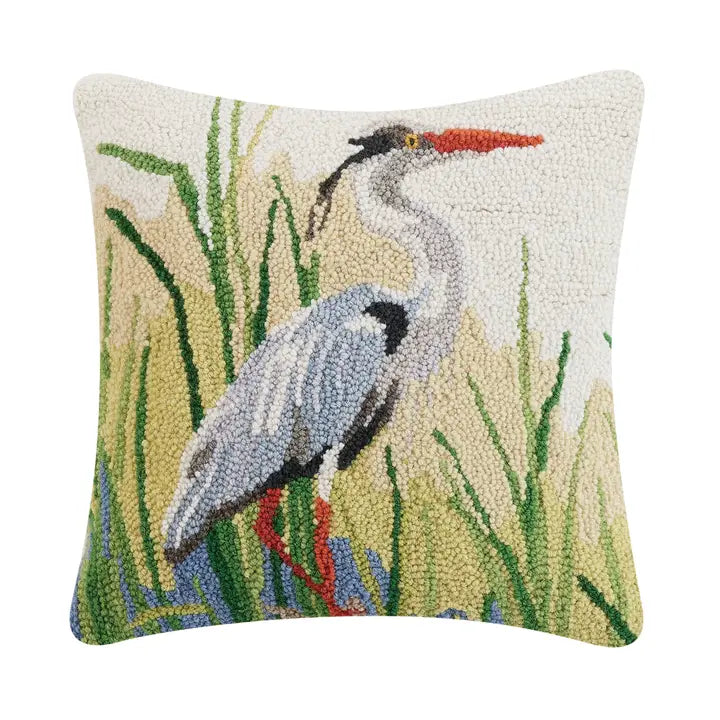 Great Blue Heron Pillow