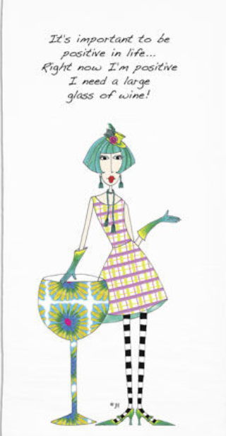 CJ Bella It's important to be positive in life, right now I'm positive I need a large glass of wine