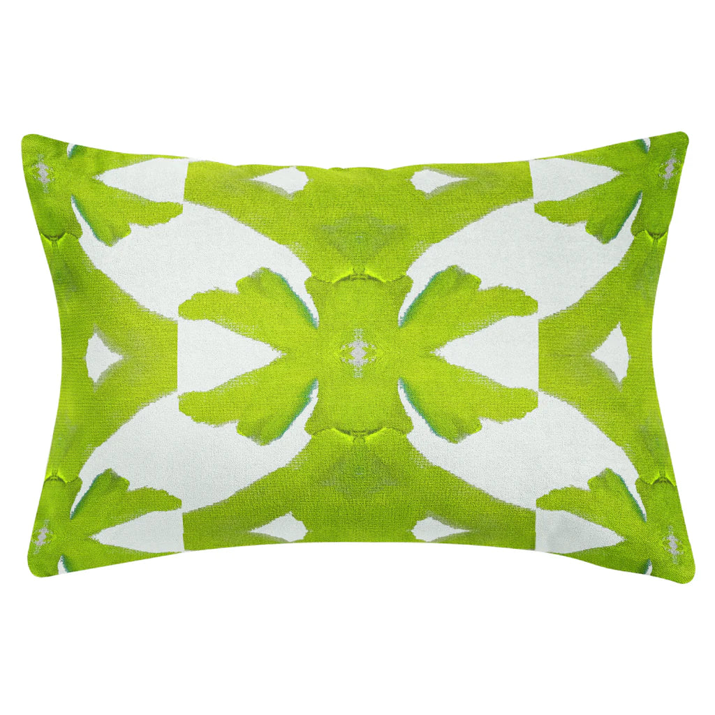 Laura Park Mosaic Green 14x20 Pillow