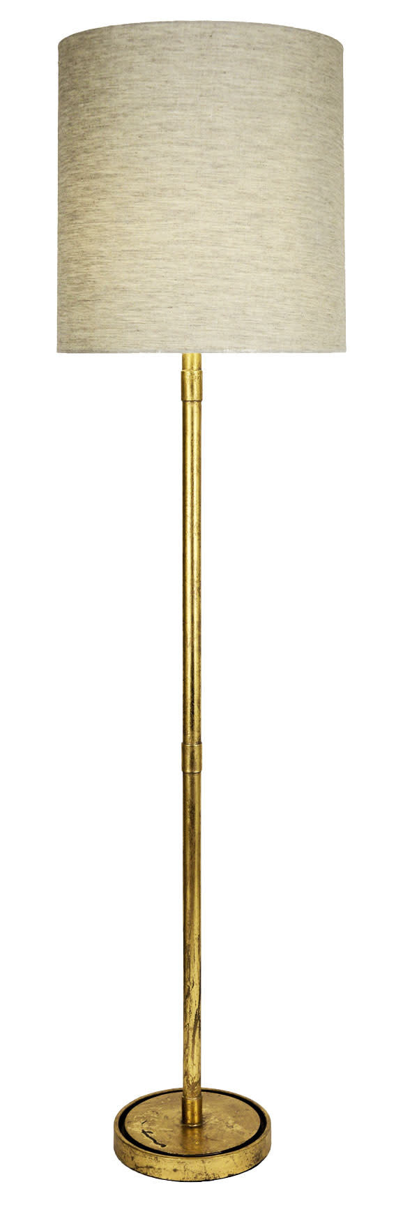 Gold Metal Floor Lamp