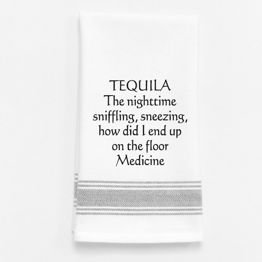Wild Hare Tequila Floor Tea Towel