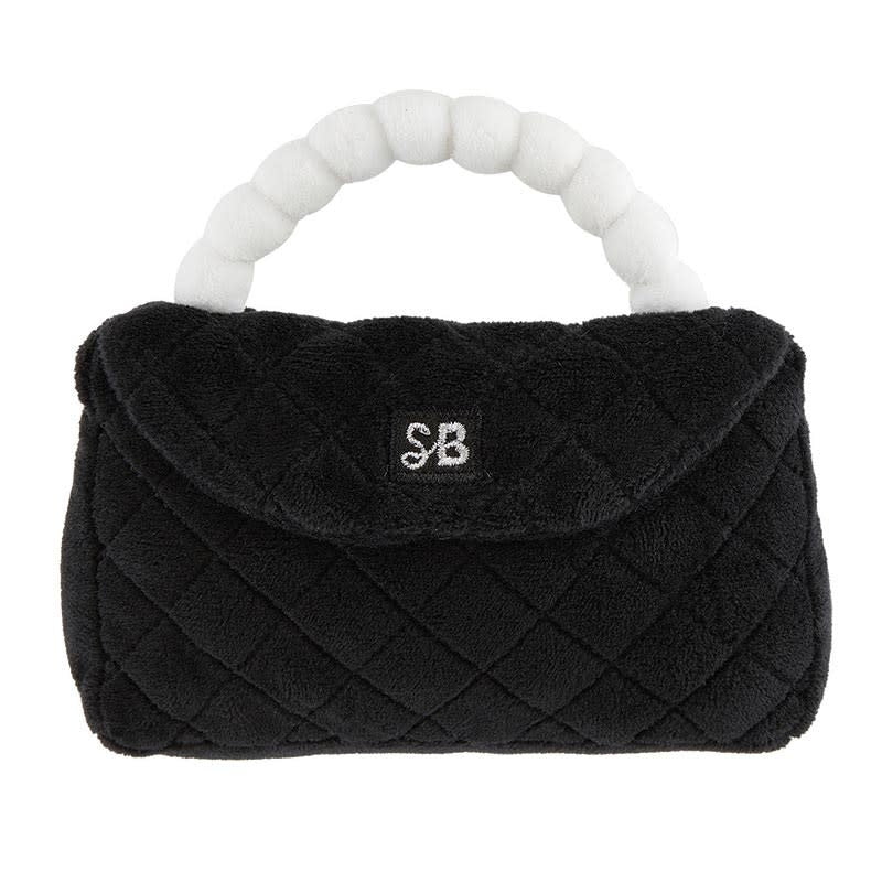 Stephan Baby Plush Rattle Purse Toy