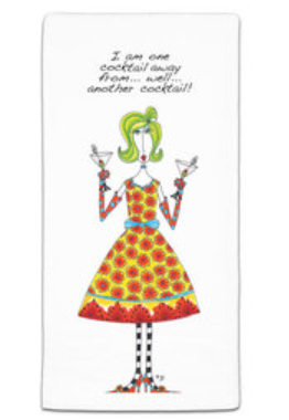 I am one cocktail away from... well... another cocktail