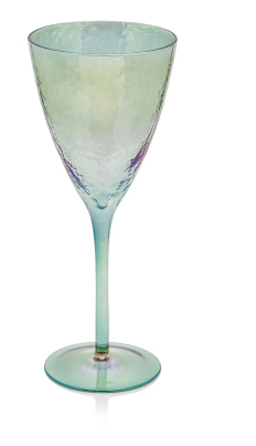 Zodax Aperitivo Red Wine All Purpose Glass Luster Blue