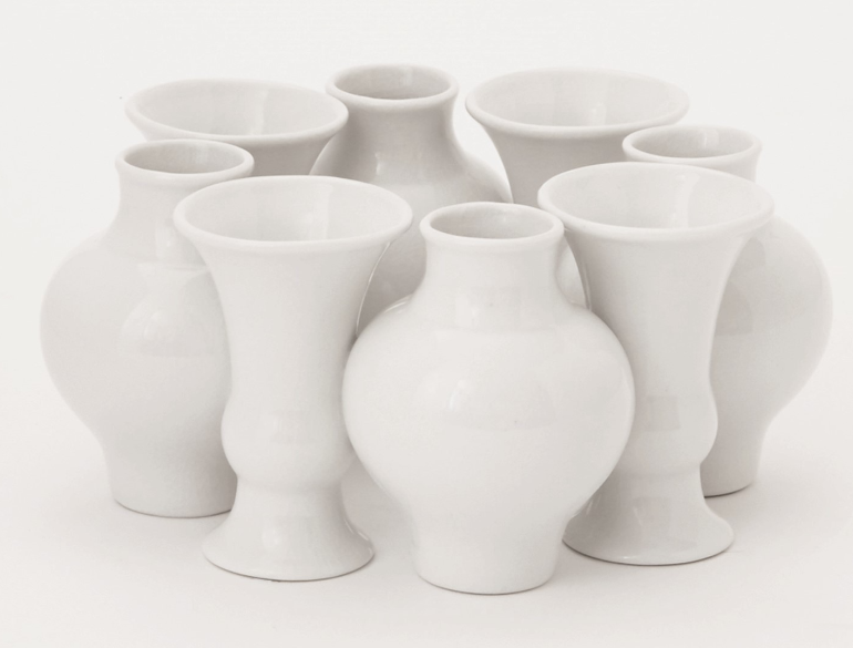 Global Views Chinoise Bud Wreath Crackle