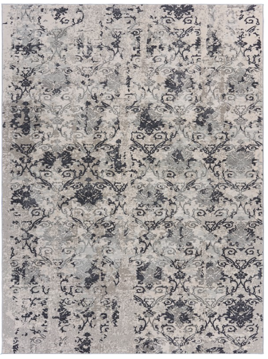 LR Home Image Cream/Shark Rug 5'3"x7'6"