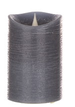 Melrose Simplux LED Designer Candle w/ 4 & 8 Hour Timer. 3.5x5x5, Blue