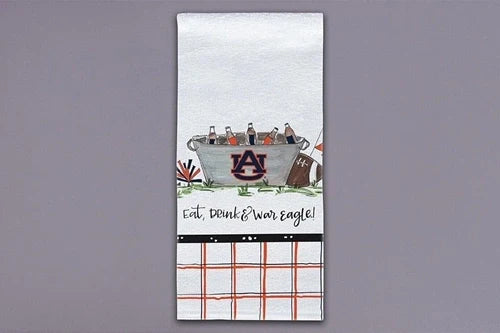 AU Eat, Drink, War Eagle Hand Towel