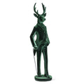Large Standing Stag, Green