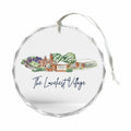 Auburn Landmark Glass Ornament