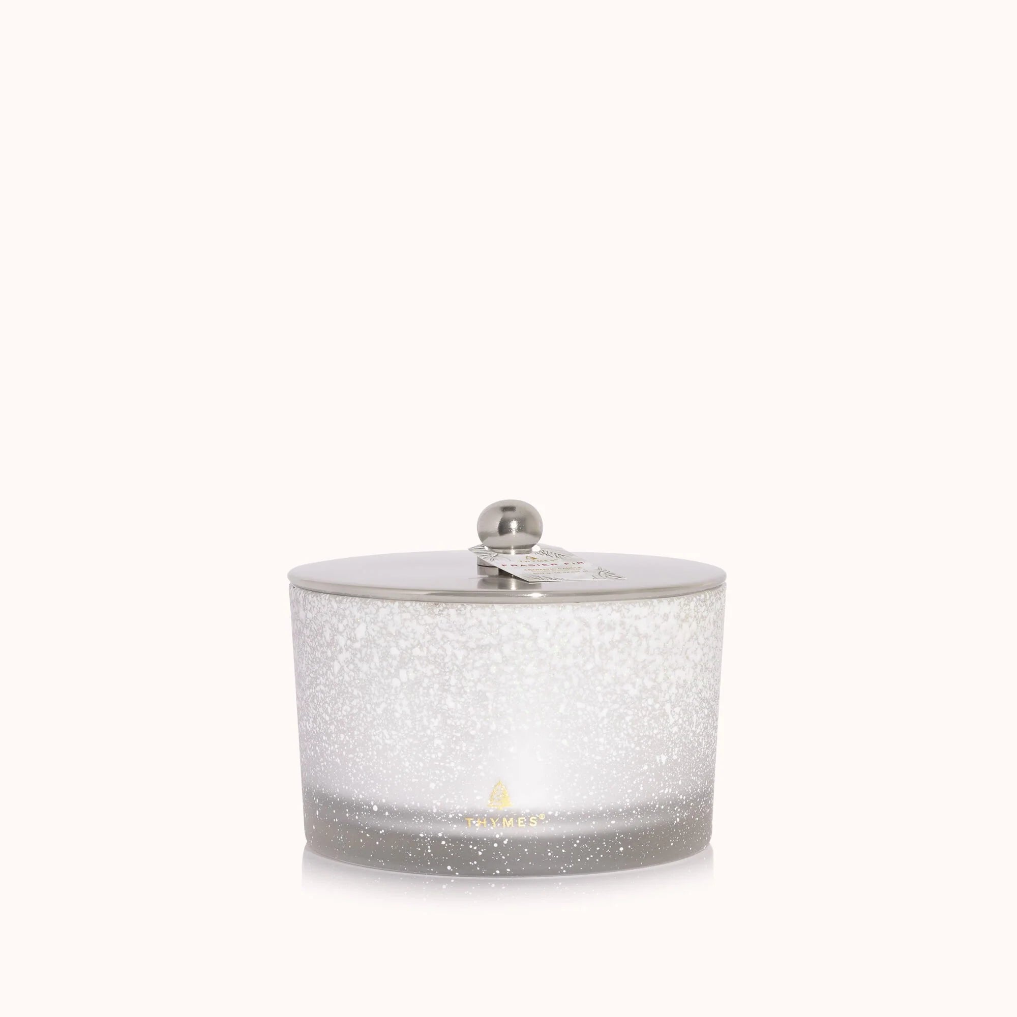 Thymes Frazier Fir Flocked 3 Wick Candle