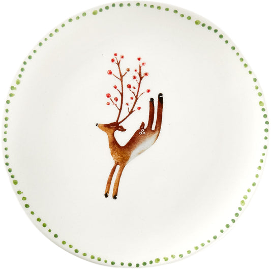 Reindeer Salad Plate