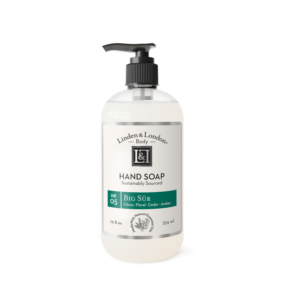 Linden and London Big Sur hand soap