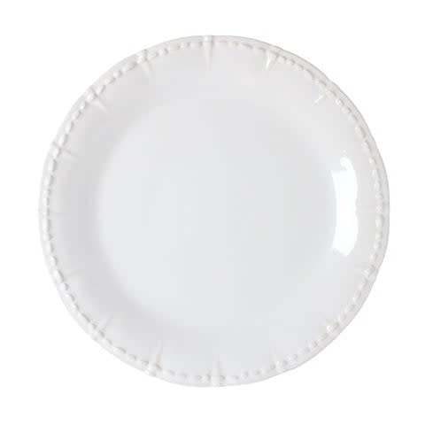 Skyros Historia Dinner Plate, Paperwhite