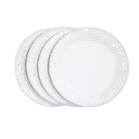 Skyros Historia Lisboa Salad/Desert Set (4), Paperwhite