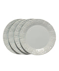 Skyros Historia Salad/Dessert Plate Set (4), Barely Blue