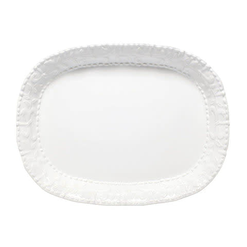 Skyros Historia Paperwhite Large Oval Platter