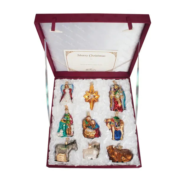 Old World Nativity Scene, Gift Boxed