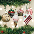 Old World Mini Dessert Set of Six Ornaments