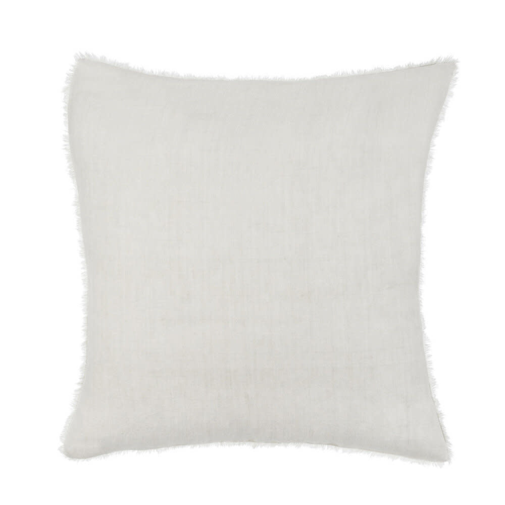 Indaba Selena Linen Pillow, Natural. 20X20