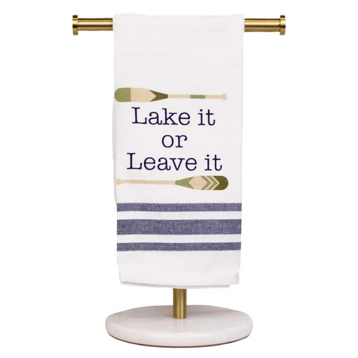 Lake It or Leave It Hand Towel