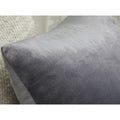 Amity Home Lia Rayon Velvet Sham, Steel Blue, Standard