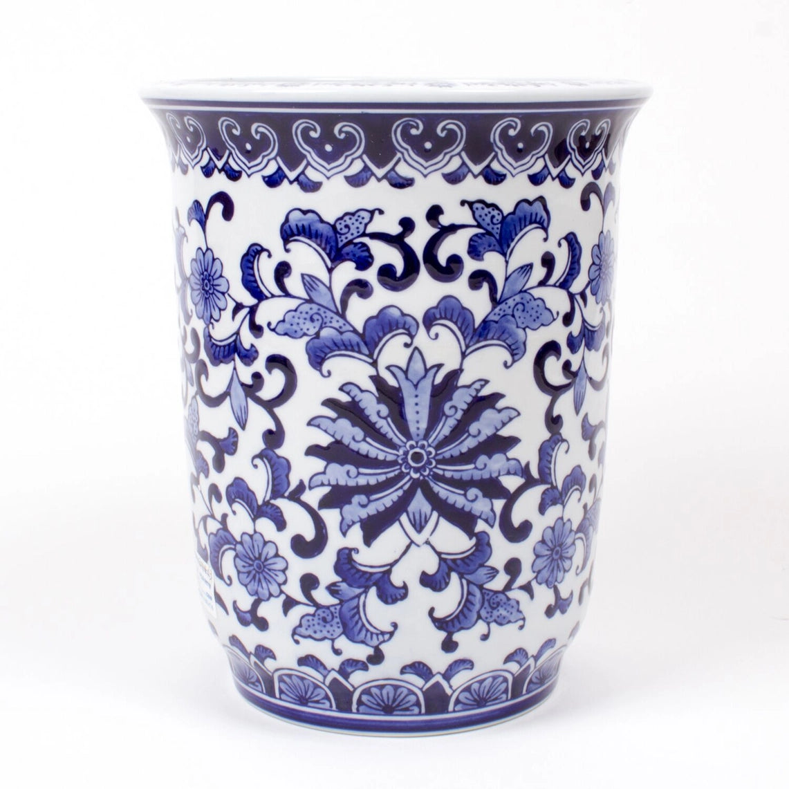 Blue Chinoiserie Planter, Large