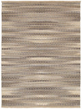 LR Home Natural Fiber Rug, Dark Gray, 5x7