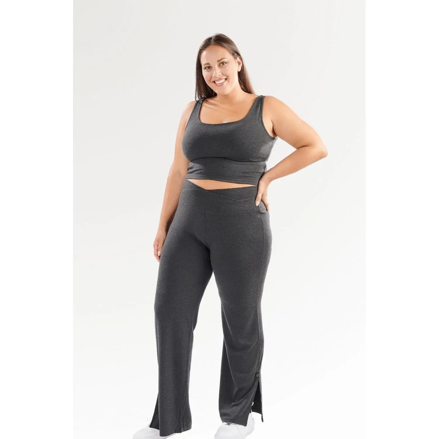 FPD Soft Collection Flared Legging, Soft Black
