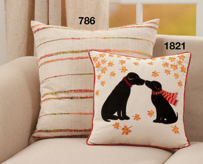 Saro Puppy Love Pillow 16"