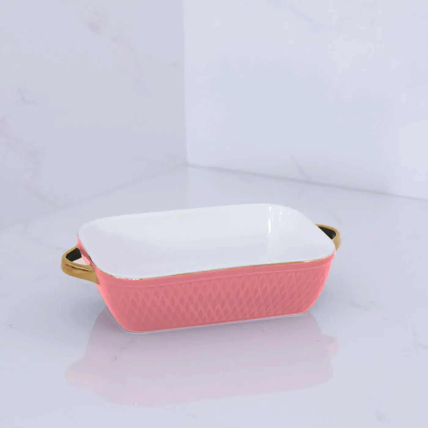 Beatriz Ball Small Ceramic Baker, Salmon