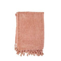 Indaba Chenille Throw Petal Ultra Soft