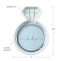 Blue Diamond Ring Trinket Dish