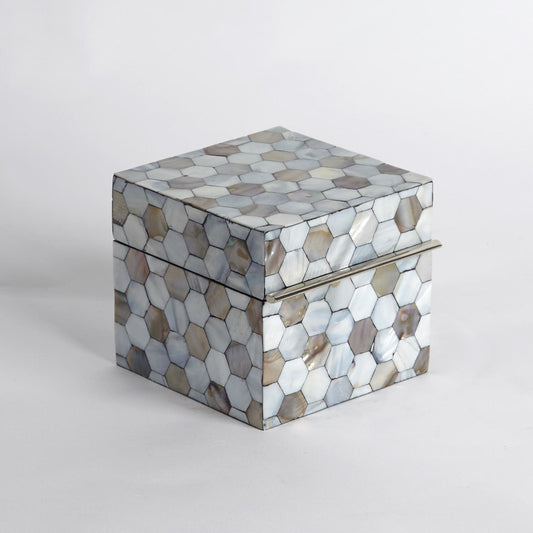 Global Views Mother of Pearl Box Small